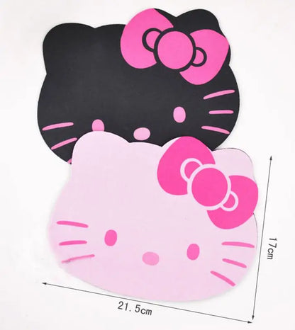 Laptop Computer Mouse Pad Mat Pink/Black color