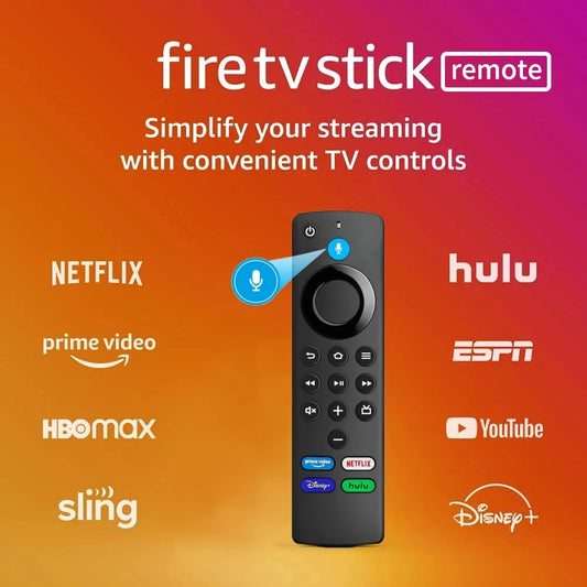 Replacement Bluetooth Voice Remote Control for Fire TV Stick 4K Max 3rd Gen Stick Lite Cube Smart TV Controller Works with Alexa